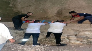 Titus Tünelinde dengesini kaybederek düşen vatandaş yaralandı