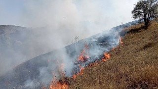 Tokatta metrelerce yükselen dumanlar kilometrelerce uzaktan görüldü