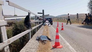 Tokatta otomobil bariyerlere çarptı: 1 ölü, 2 yaralı