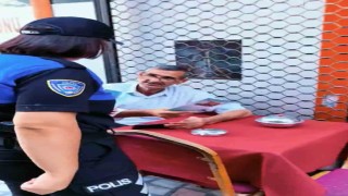 Toplum destekli polislik ekiplerinden esnafa güvenlik bilgilendirmesi