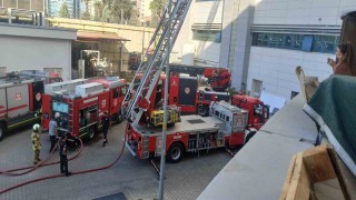 Torbalı Devlet Hastanesinde yangın