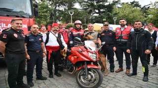 Trabzonda motorlu itfaiye Timi kuruldu