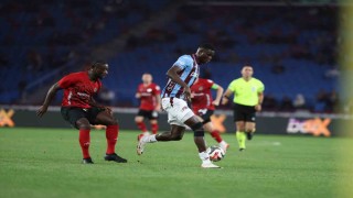 Trendyol Süper Lig: Trabzonspor: 0 - Gaziantep FK: 1 (İlk yarı)