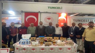 Tuncelinin yöresel ürünleri Elazığda tanıtıldı