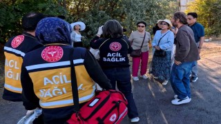 Turistleri taşıyan midibüse tır çarptı: 5 turist yaralı