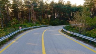 Turizm merkezlerinden Topuk Yaylasında yol çalışmaları tamamlandı