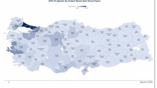 Türkiyede 45 ilin ihracatı yılın ilk 8 ayında arttı
