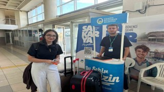 Türkiyenin dört bir yanından gence Sakaryada ‘hoş geldin karşılaması