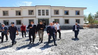 Tut ilçesi jandarma komutanlığı yeni hizmet binasında sona gelindi