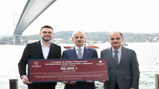 Ulaştırma ve Altyapı Bakanlığından SAÜ öğrencisine özel ödül