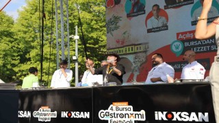 Ünlü şefler, tabaklarında Bursa ürünlerini yorumladı