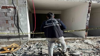 Uşakta inşaat halindeki apartmandan düşen kişi öldü