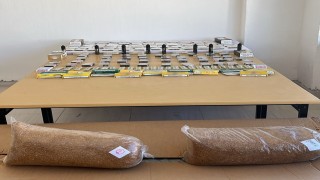 Uyuşturucu ve kaçak tütünler ele geçirilen şüpheli tutuklandı