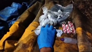 Uyuşturucuyu toprağa gömmüşler: 3 torbacı tutuklandı