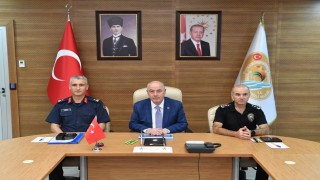 Vali Coşkun, Ağustos ayı asayiş verilerini paylaştı
