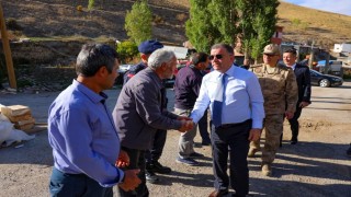 Vali Eldivan, Kopuz köyünde incelemede bulundu