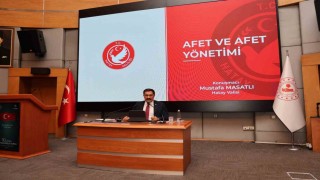 Vali Masatlı, kaymakam adaylarına Afette Hatay Modelini anlattı