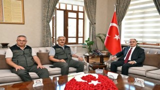 Vali Özkandan orman ekiplerine teşekkür