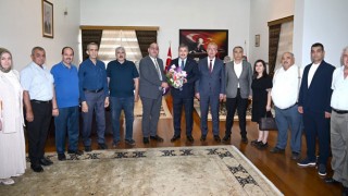 Vali Yılmaz, Esnaf Temsilcilerini Kabul Etti