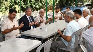 Vali Yılmaz’dan Merhum Şairin Ailesine Taziye Ziyareti