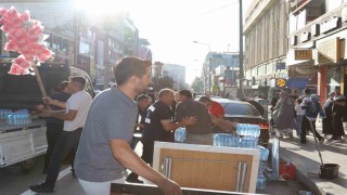 Van Büyükşehir Belediyesi kaldırım işgallerine geçit vermiyor