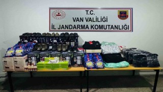 Vanda 1 milyon liralık kaçak eşya ele geçirildi
