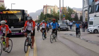 Vanda bisikletliler Avrupa Hareketlilik Haftası için pedal çevirdi