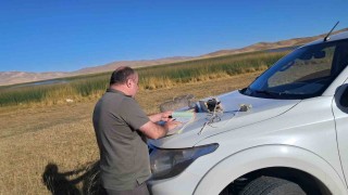 Vanda canlı mühre ile avcılık yapan şahsa 33 bin lira cezai işlem uygulanacak