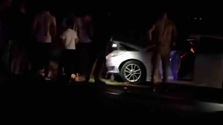 Vanda otomobil sürüye çarptı: 8 koyun telef oldu