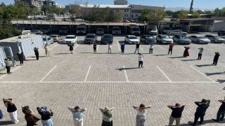 Vanda sağlık personeline egzersiz eğitimi