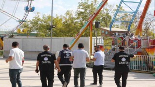 Vandaki lunaparklarda güvenlik denetimi yapıldı