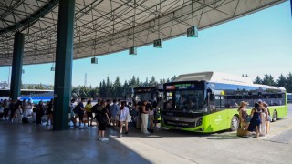 Vatandaşlar mavi bayraklı plajlara 800CK ile akın etti