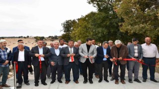 Vezirköprüde yol açılışı