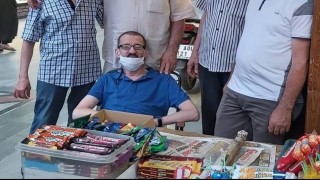 Vicdansız hırsız engelli vatandaşın parasını çaldı