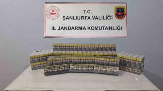 Viranşehirde bin 30 paket çaka sigara ele geçirildi