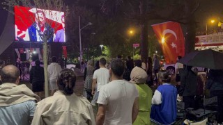 Yağmura rağmen büyük heyecan