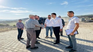 Yangın bölgesinde çalışmalar devam ediyor