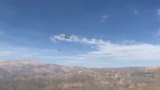 Yangın kontrol altına alınarak söndürüldü: 6 helikopterle müdahale edildi