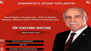 Yeniden Refah Partisi Osmaniye’de İl Divan Toplantısı Düzenleyecek
