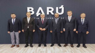 YÖK heyetinden BARÜye ziyaret