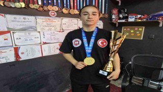 Yozgatta köyde yaşayan genç sporcu Avrupa Şampiyonu oldu