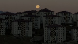 Yüksekovada dolunay görsel şölen yaşattı