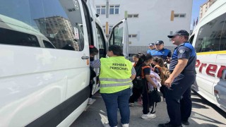 Zabıtadan okul servislerine denetim