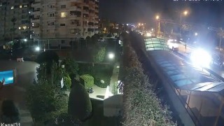 21 yaşındaki gencin hayatını kaybettiği kaza güvenlik kamerasında