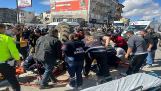 3 aracın karıştığı kazada bir sürücü ağır yaralandı