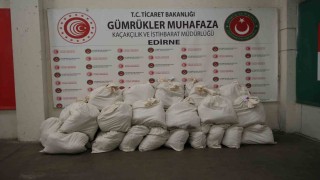 319 milyon TL değerindeki 525 kilo uyuşturucu Kapıkulede sergilendi