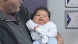 6 kilo 150 gram bebek dünyaya geldi