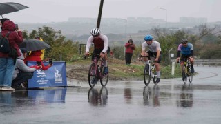 6. Uluslararası Ali Hüryılmaz Bisiklet Yarışında sporcular nefesleri kesti