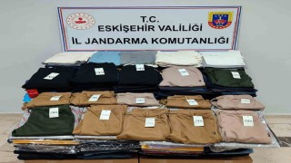 650 bin TL değerinde sahte kıyafet ele geçirildi
