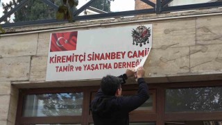 71 yıllık cami derneği tahliye edildi, hukuki süreç başlatıldı